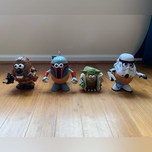 Star Wars Potato Heads Lot